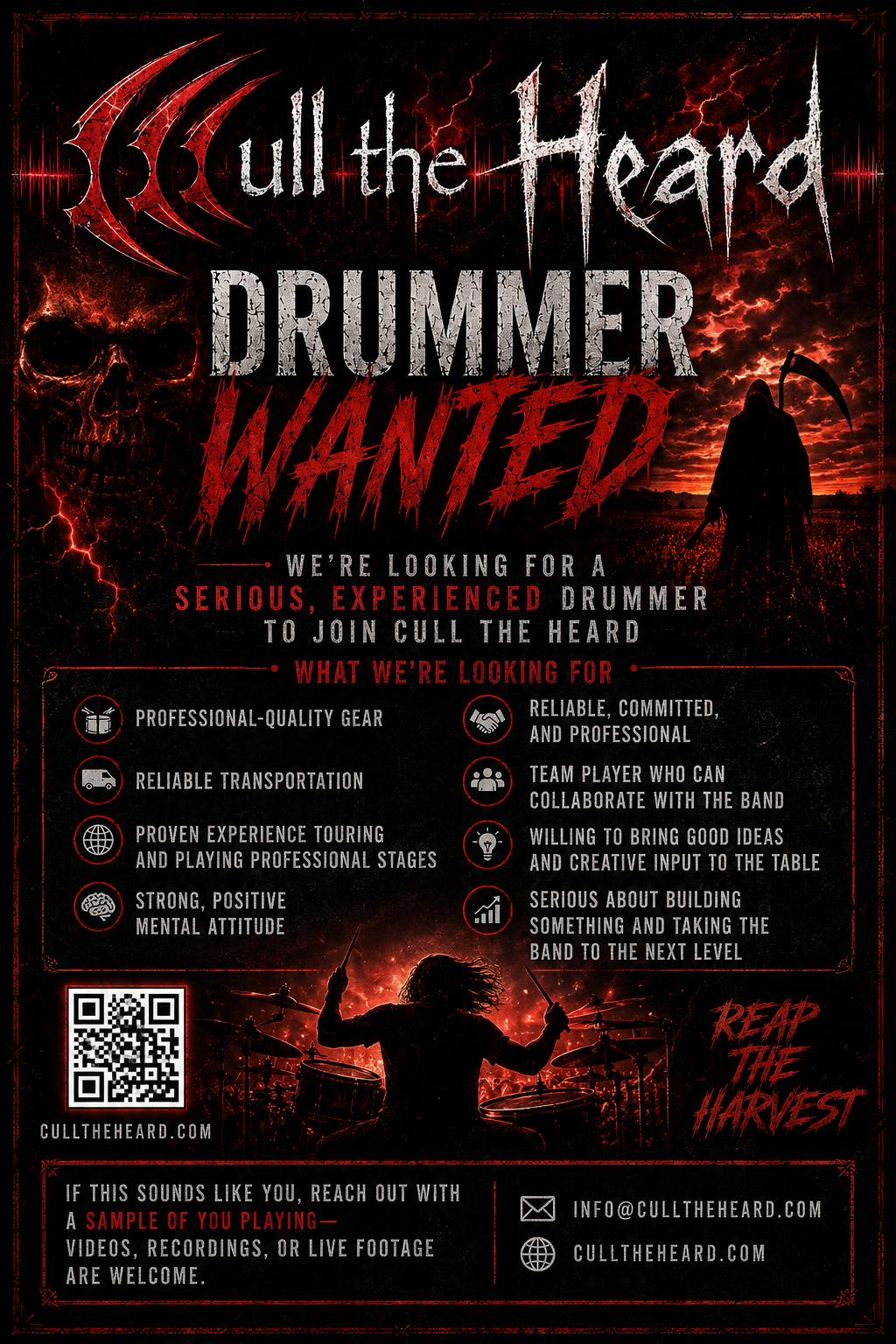 Drummer Wanted
